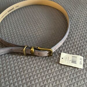 Indeed NWT suede leather belt
Dusty lavender suede color